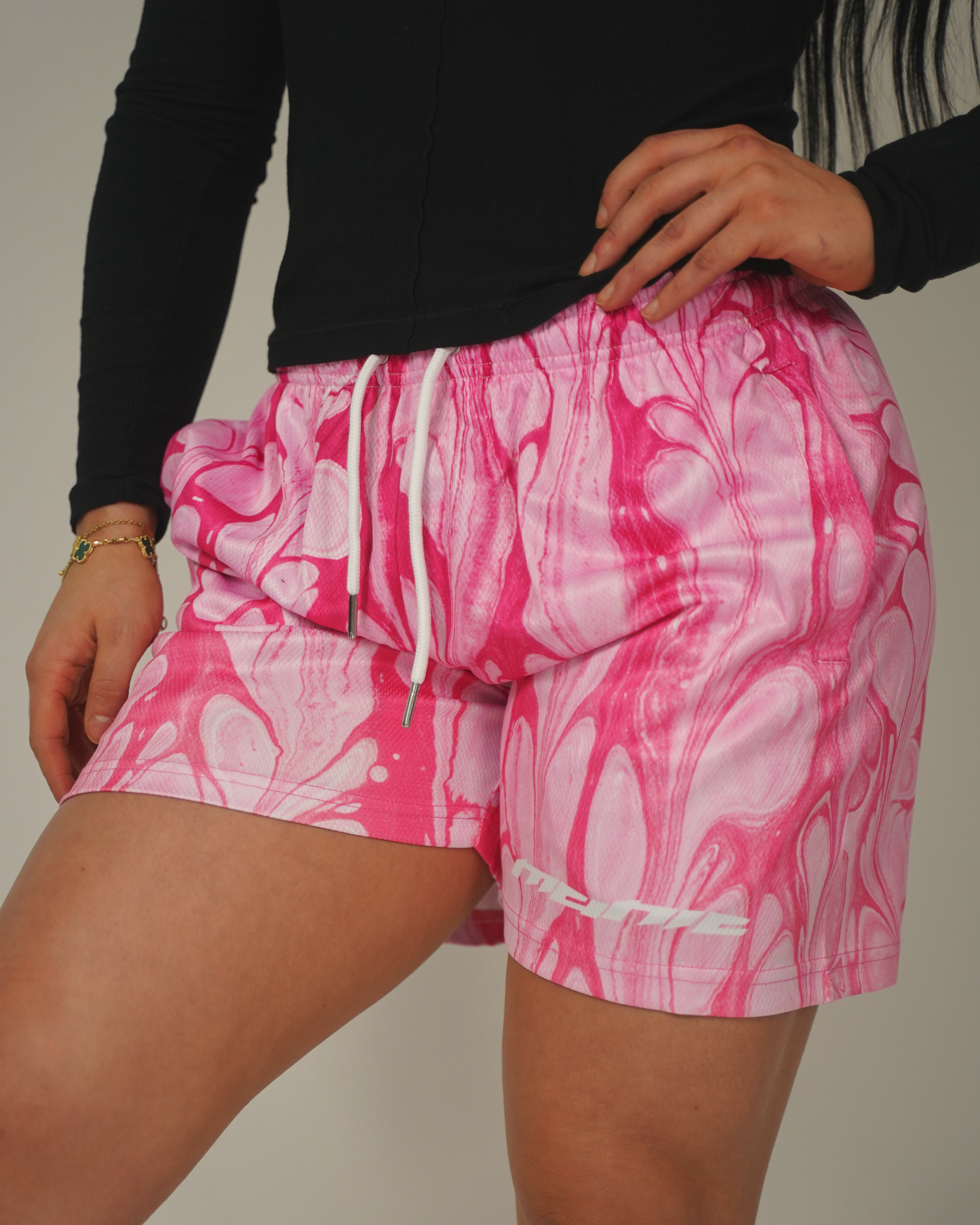 STRAWBERRY SHORTS 5" INSEAM