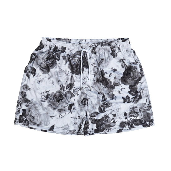 ARCTIC FLORAL SHORTS 5” INSEAM