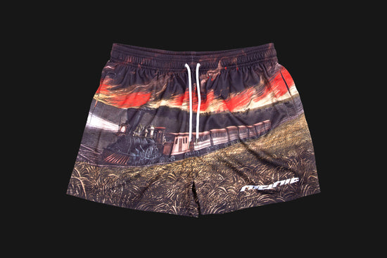 STEAM TRAIN SHORTS 5” INSEAM